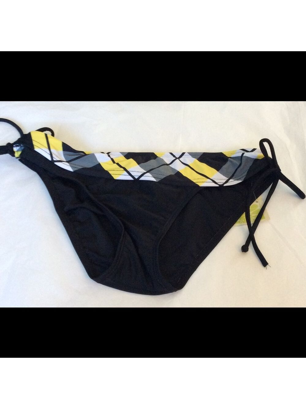 SALE Hobie Bikini Bottoms Checkered Waistband